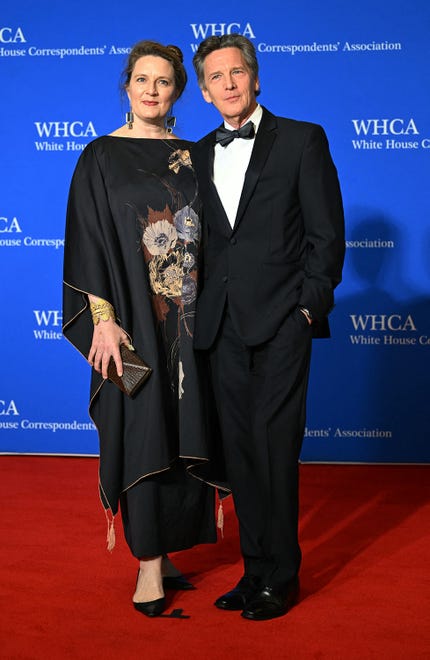 Andrew McCarthy and his wife, screenwriter Dolores Rice.